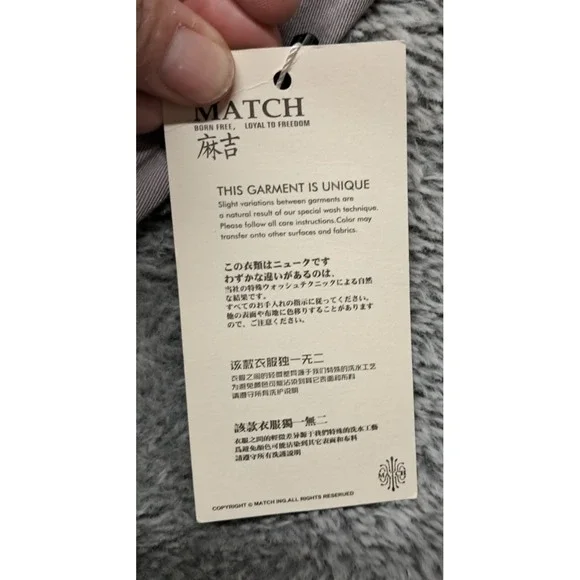 Match & Matchstick Cargo Shorts Mens Sz 40 Khaki Dress Chino Work Pockets Flat - Picture 10 of 14